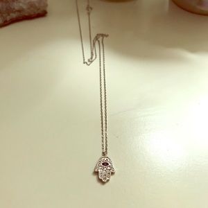Hamsa necklace